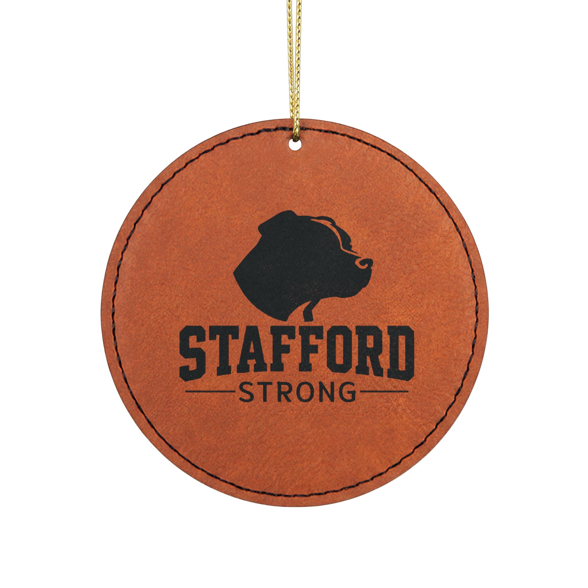 Stafford Strong Leatherette Ornament, 3 Shapes (Engraving) - Image 19