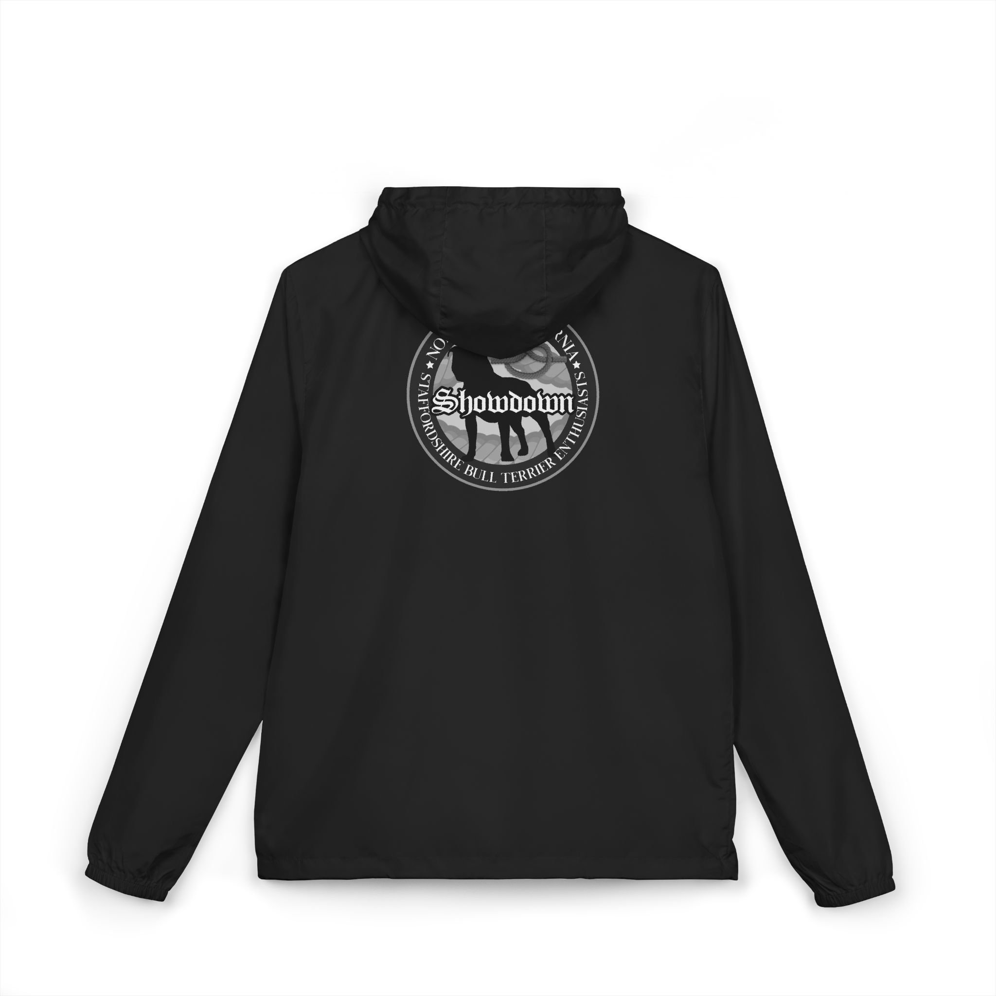 Windbreaker Jacket — 'Showdown' Logo Lightweight Zip Hoodie - Image 6