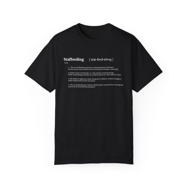 Staffording definition Unisex Garment-Dyed T-shirt - Image 33