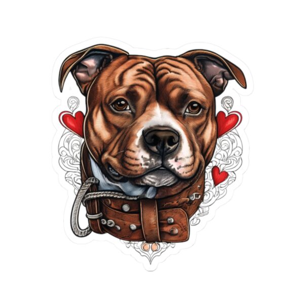 Red Stafford Kiss-Cut Stickers - Image 10
