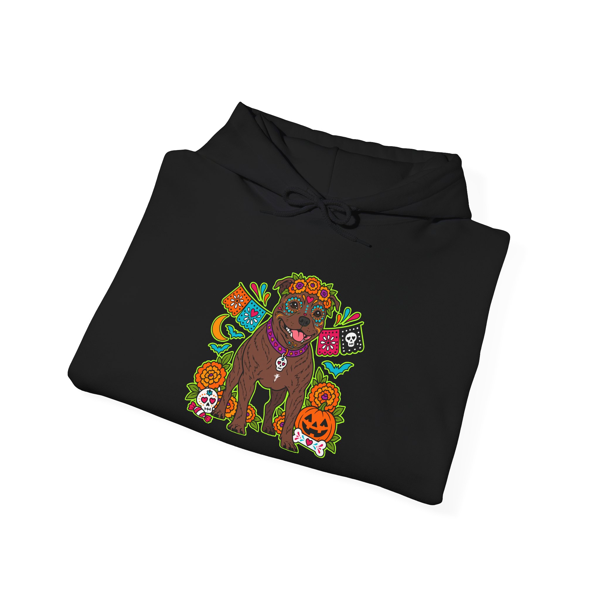 Halloween Stafford Hoodie — "Day of the Dead" Pullover - Image 4