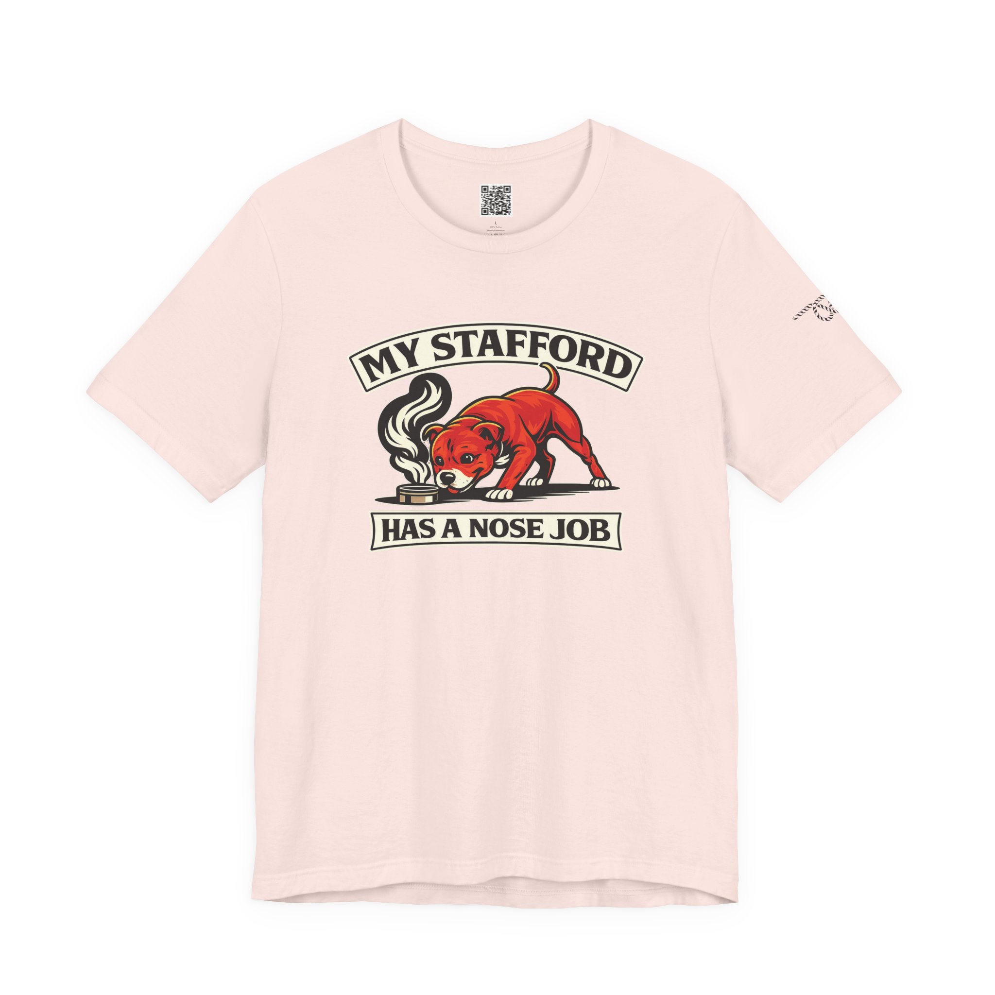 My Stafford Has A Nose Job T‑Shirt by TSK - Image 5