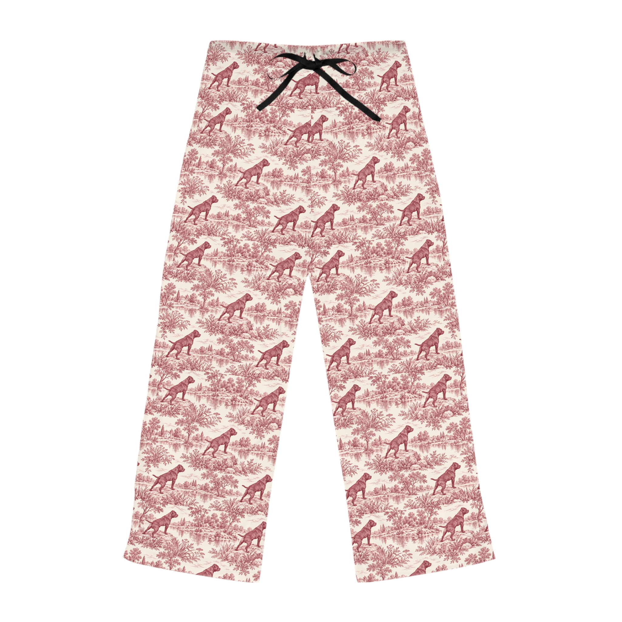 Classic toile Stafford Pajama Pants in red - Image 2