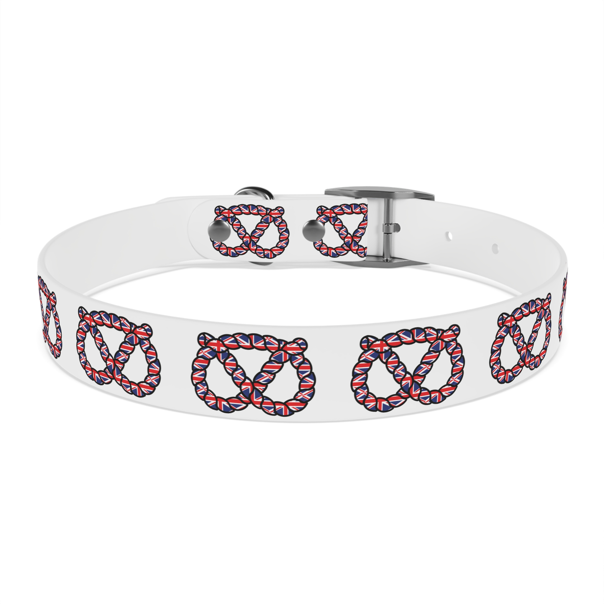 Stafford Knot Union Jack Dog Collar - Image 23