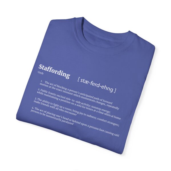 Staffording definition Unisex Garment-Dyed T-shirt - Image 27