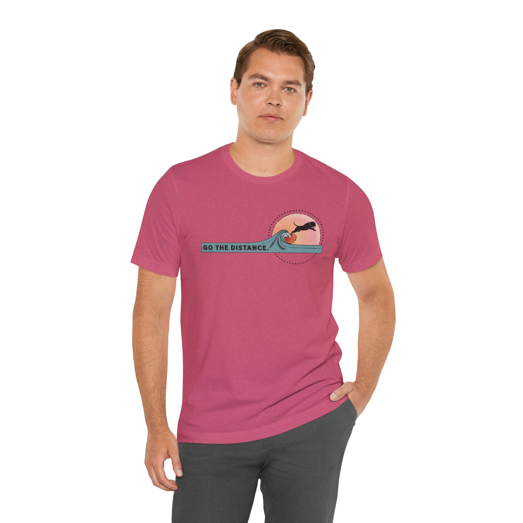 Stafford Dock Diving Unisex Jersey Short Sleeve Tee - Image 54