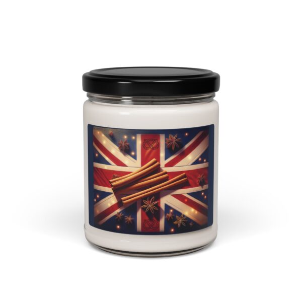 Union Jack Stafford Holiday Scented Soy Candle, 9oz - Image 2