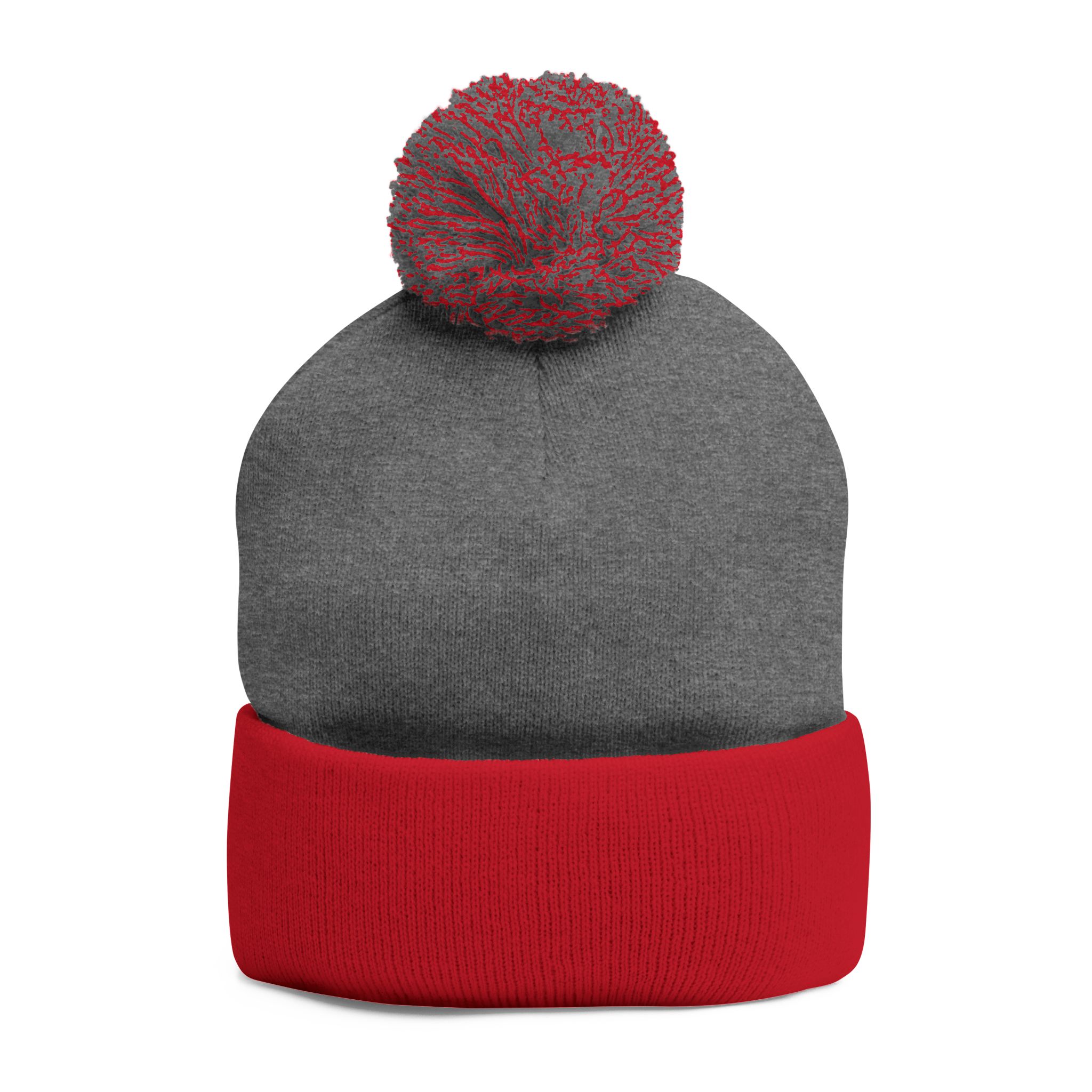 Pom-Pom Stafford Knot Knit Cap (Embroidery) - Image 30