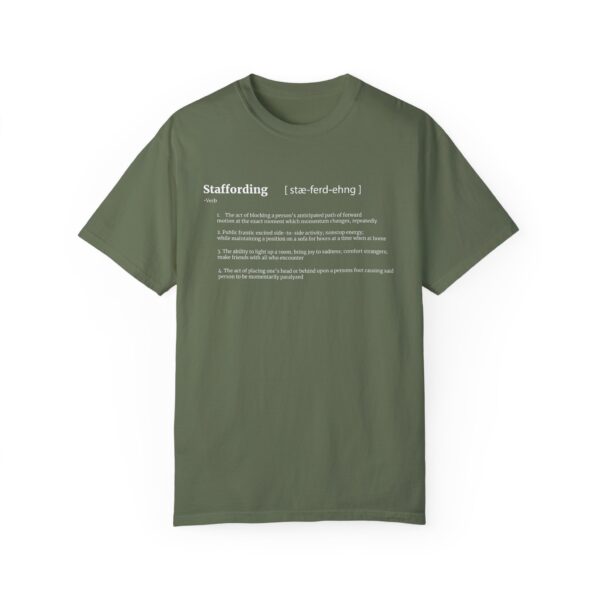 Staffording definition Unisex Garment-Dyed T-shirt