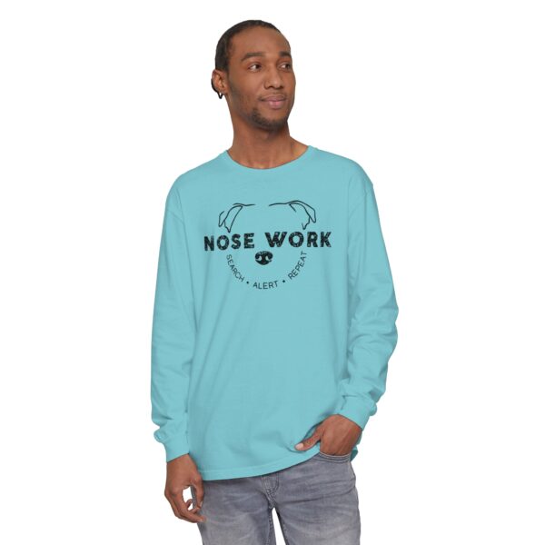 Stafford Nose Work Garment-dyed Long Sleeve T-Shirt - Image 25