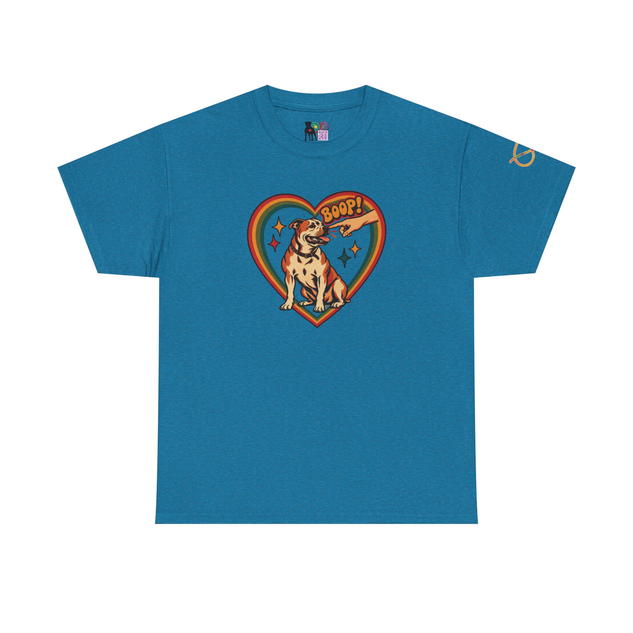 Boop! Vintage Heart Dog Tee — Cute Retro Pup Graphic T-Shirt - Image 17