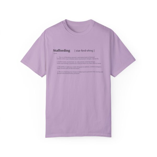 Staffording definition Unisex Garment-Dyed T-shirt - Image 17