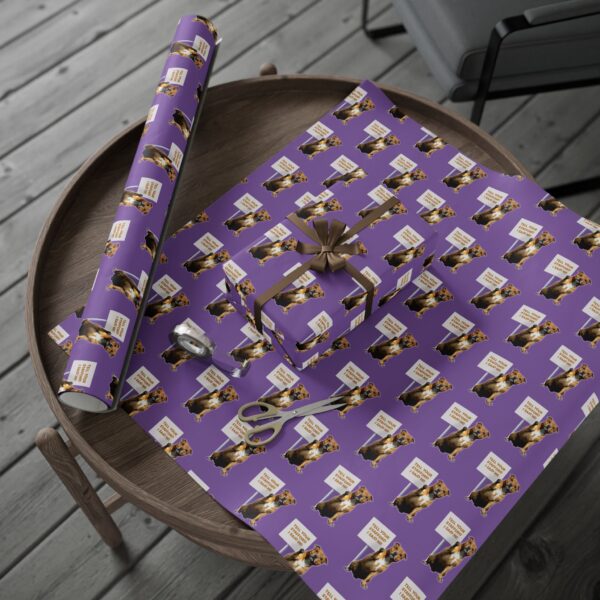 Purple Tell Your Stafford Hi Wrapping Papers - Image 19