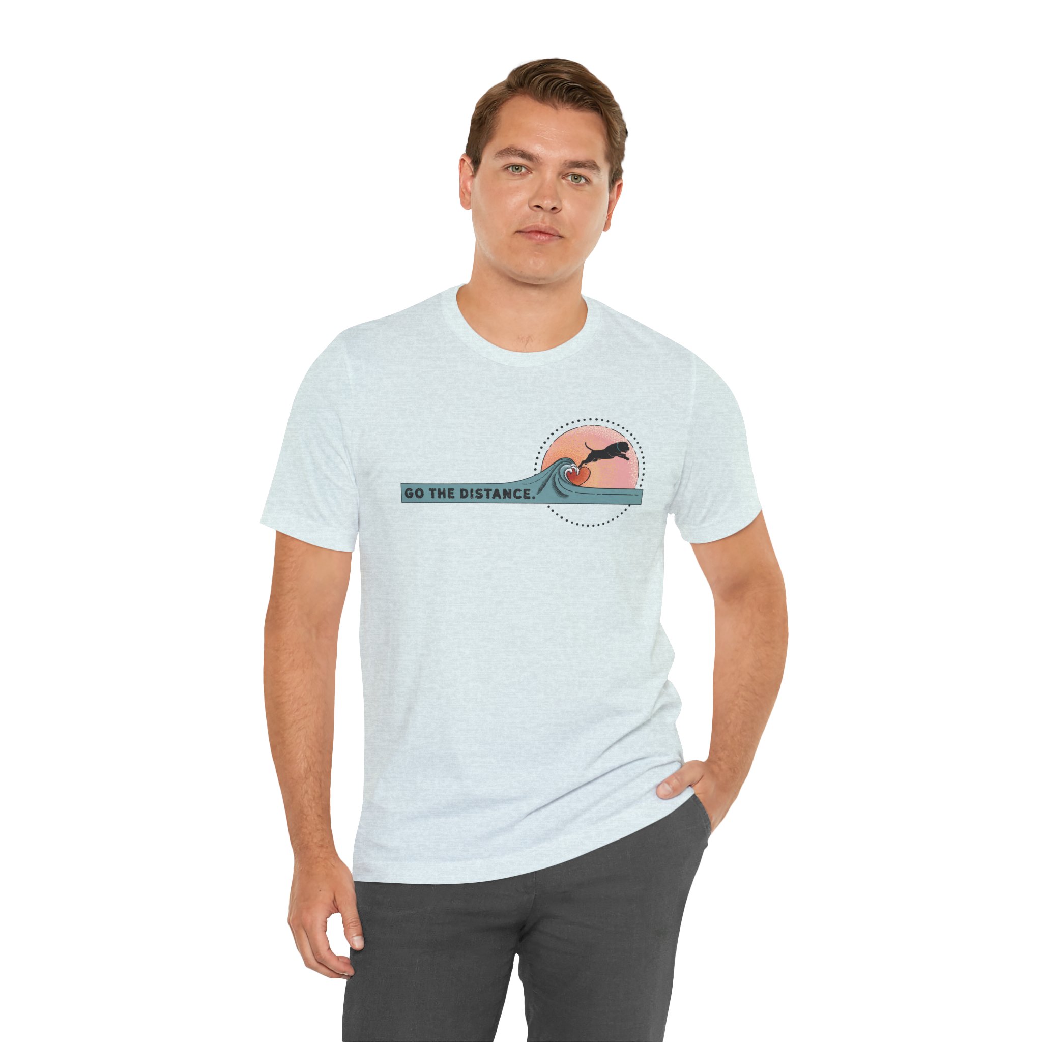 Stafford Dock Diving Unisex Jersey Short Sleeve Tee - Image 6