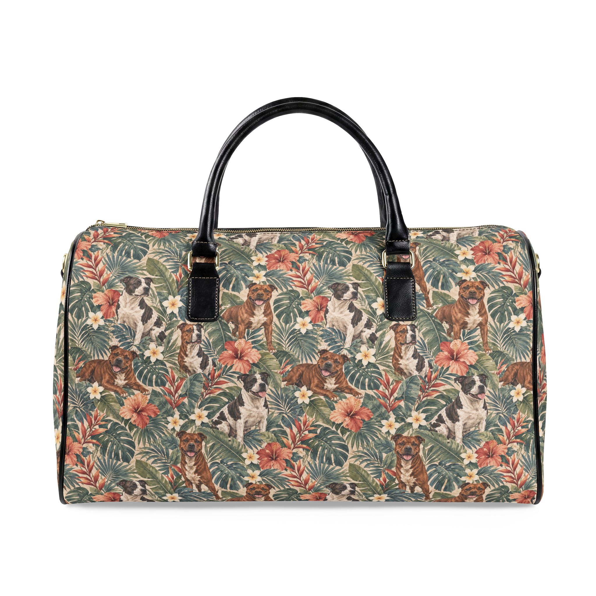 Faux Leather Travel Bag - Image 2