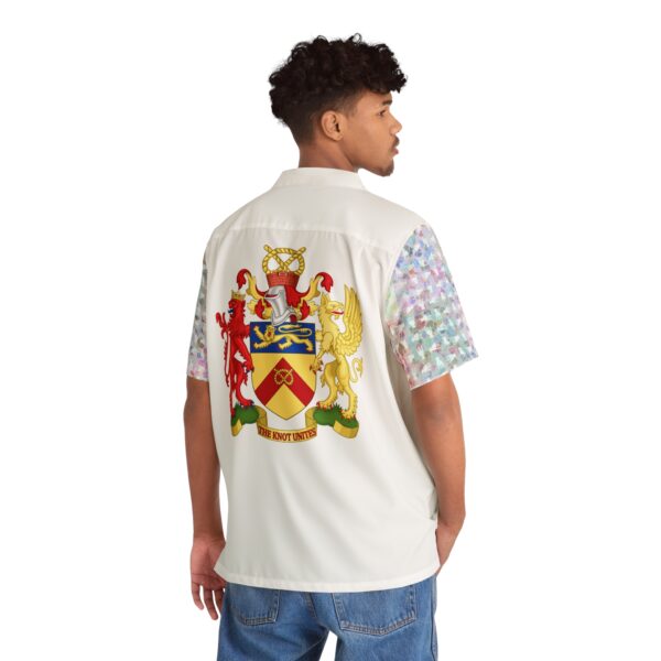 Stafford Coat of Arms Men's Hawaiian Shirt (AOP) - Image 8