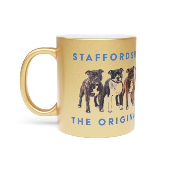 Stafford Metallic Mug (SilverGold) - Image 3