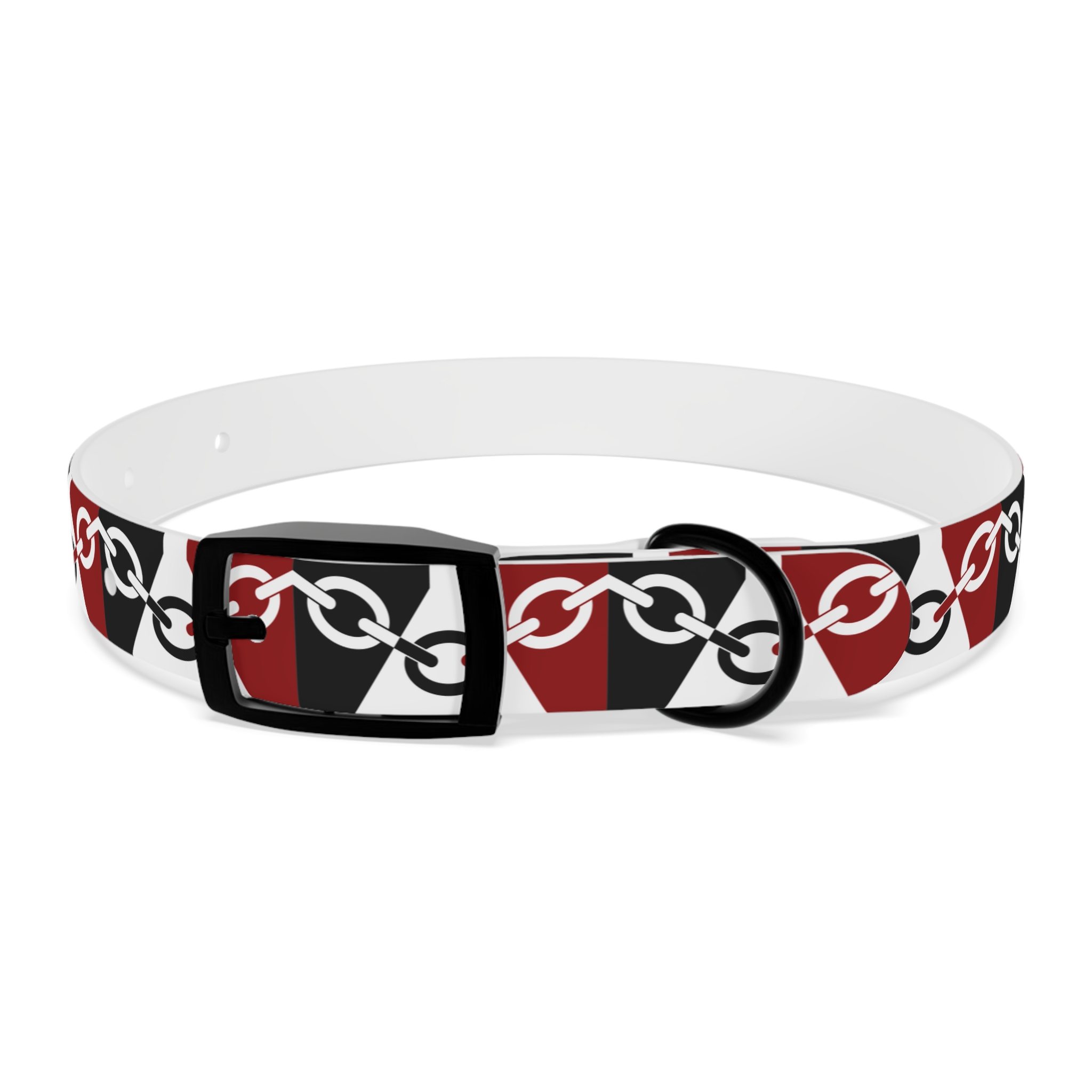 Black Country Flag Dog Collar