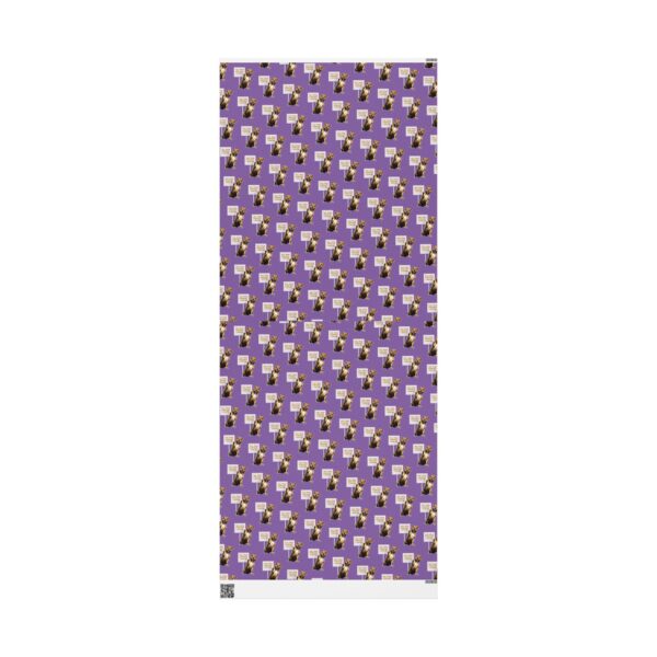 Purple Tell Your Stafford Hi Wrapping Papers - Image 16