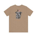 Stafford Head with hearts collar Tee - Image 14