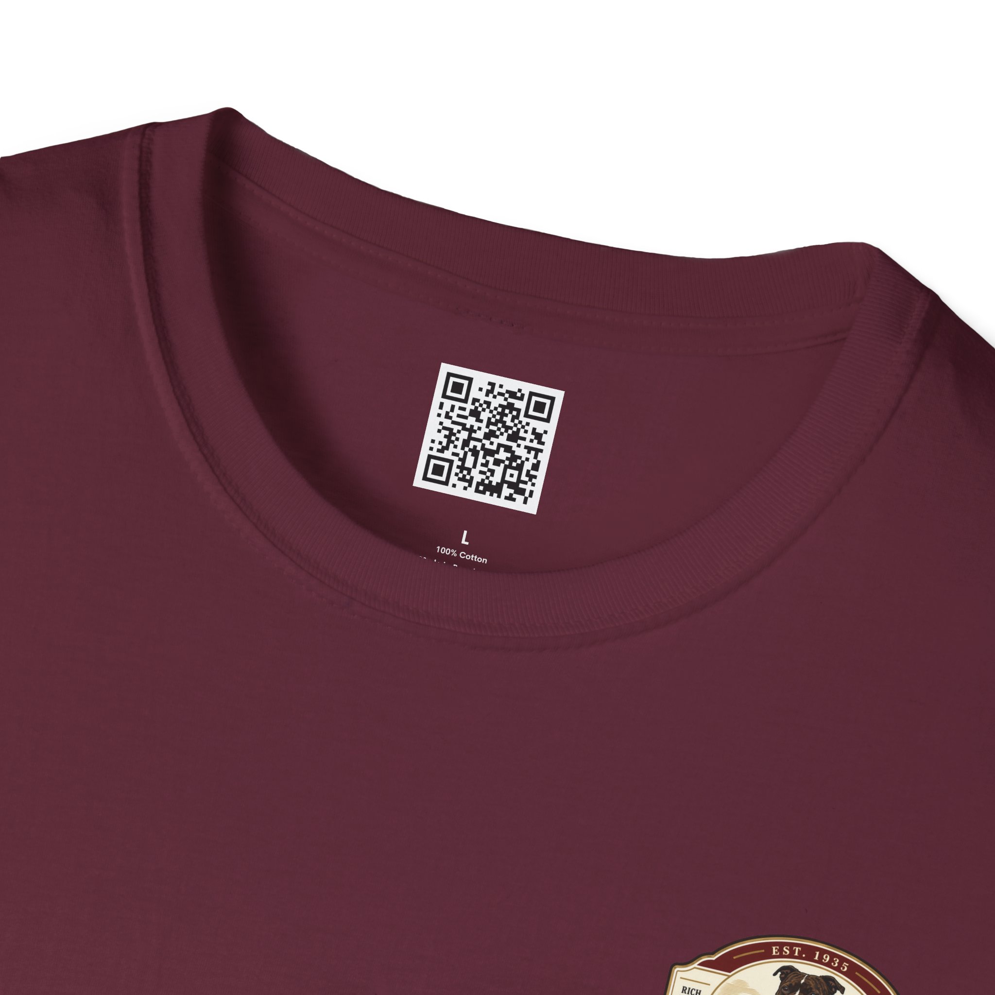 Vintage Beer Label - Stafford Softstyle T-Shirt - Image 9