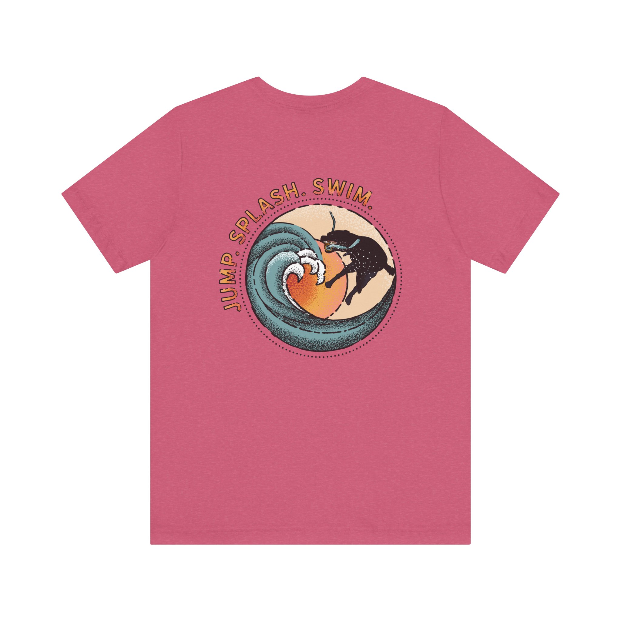 Stafford Dock Diving Unisex Jersey Short Sleeve Tee - Image 50