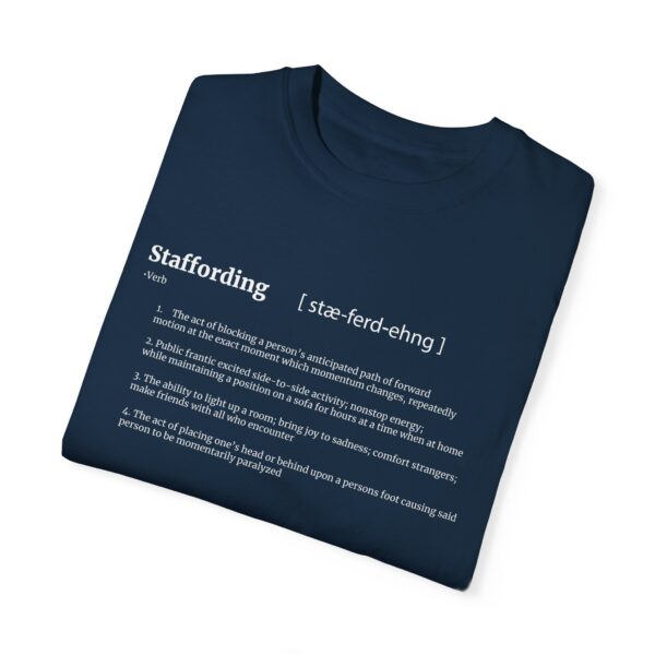 Staffording definition Unisex Garment-Dyed T-shirt - Image 31