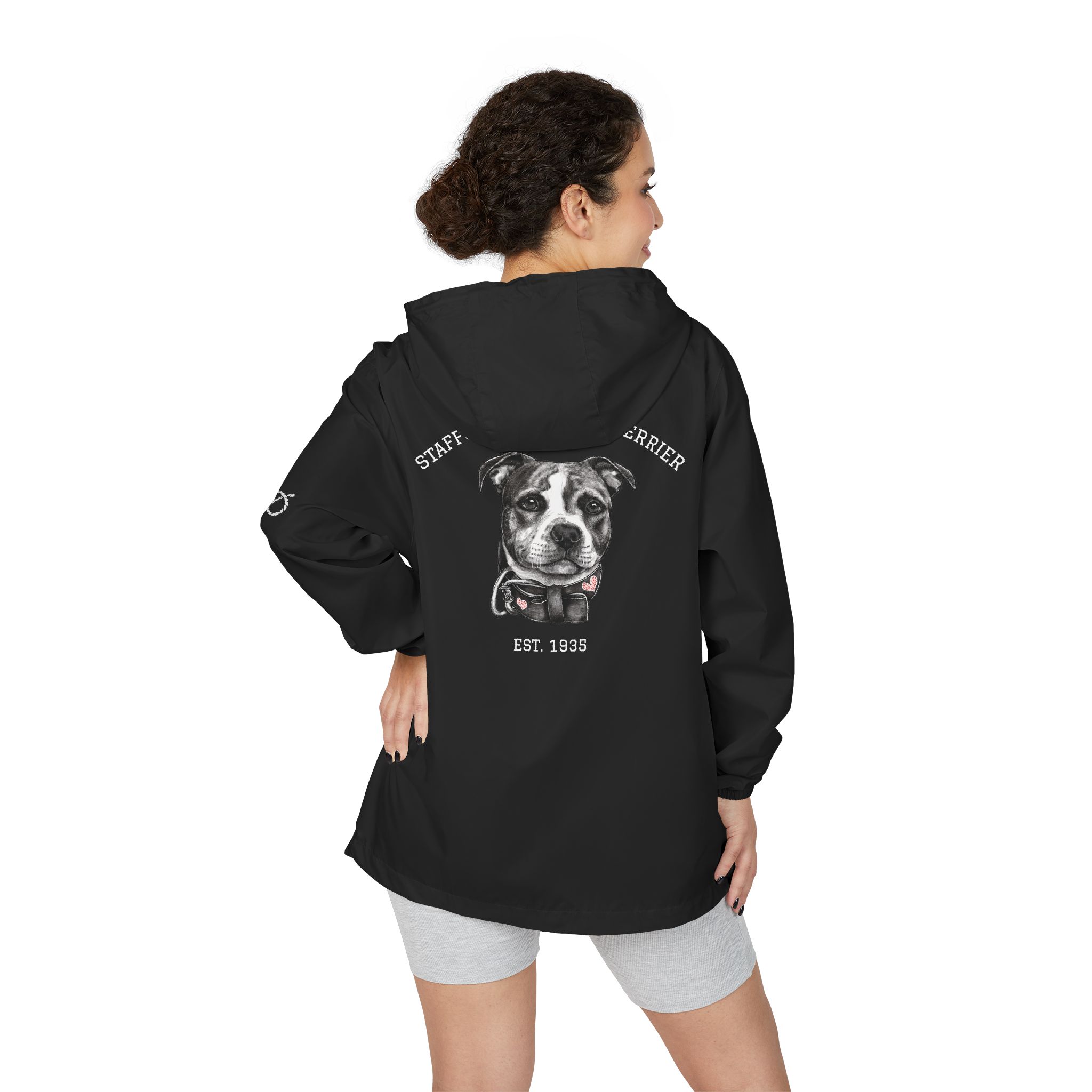 Stafford Crew Unisex Full-Zip Windbreaker Jacket - Image 18