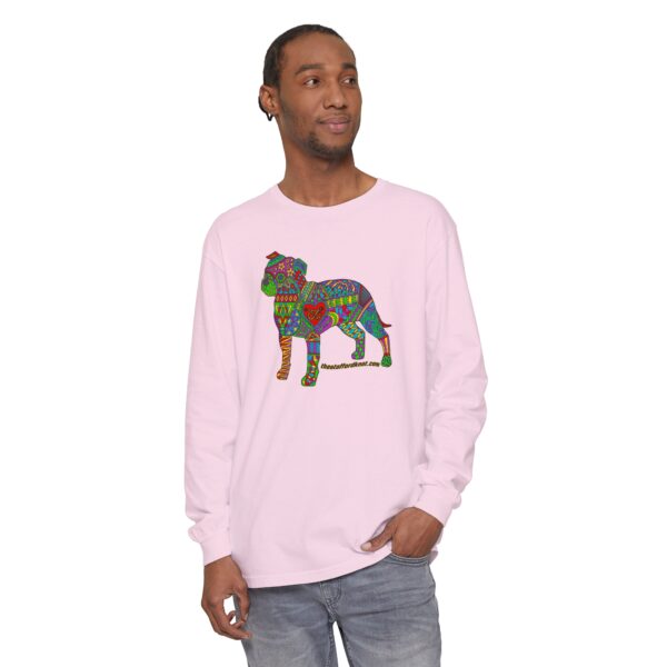 Colorful Stafford Garment-dyed Long Sleeve T-Shirt - Image 19