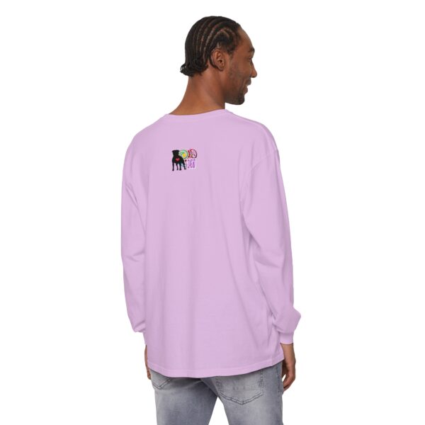 Colorful Stafford Garment-dyed Long Sleeve T-Shirt - Image 4