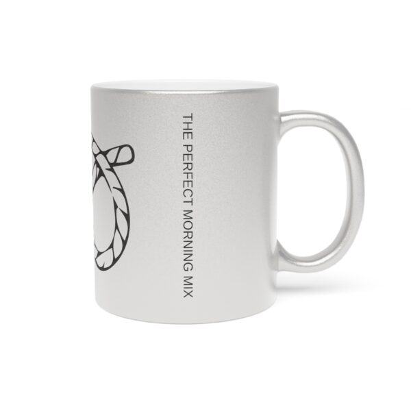 Staffords and Coffee Metallic Mug (SilverGold) - Image 3