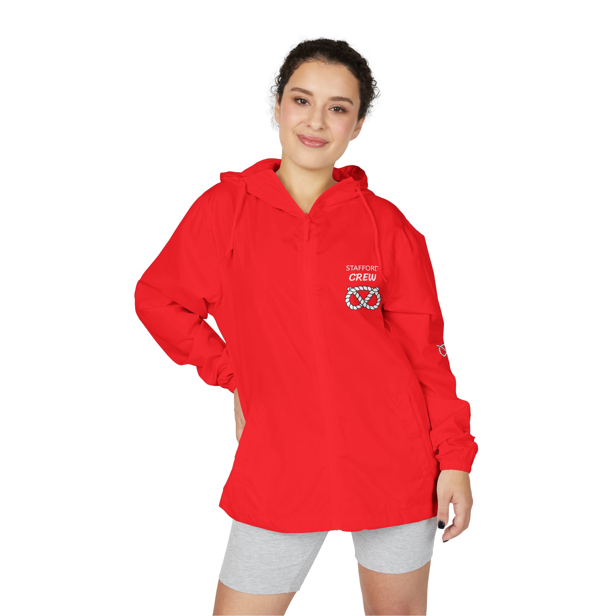 Stafford Crew Unisex Full-Zip Windbreaker Jacket - Image 22