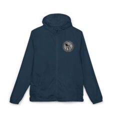 Windbreaker Jacket — 'Showdown' Logo Lightweight Zip Hoodie