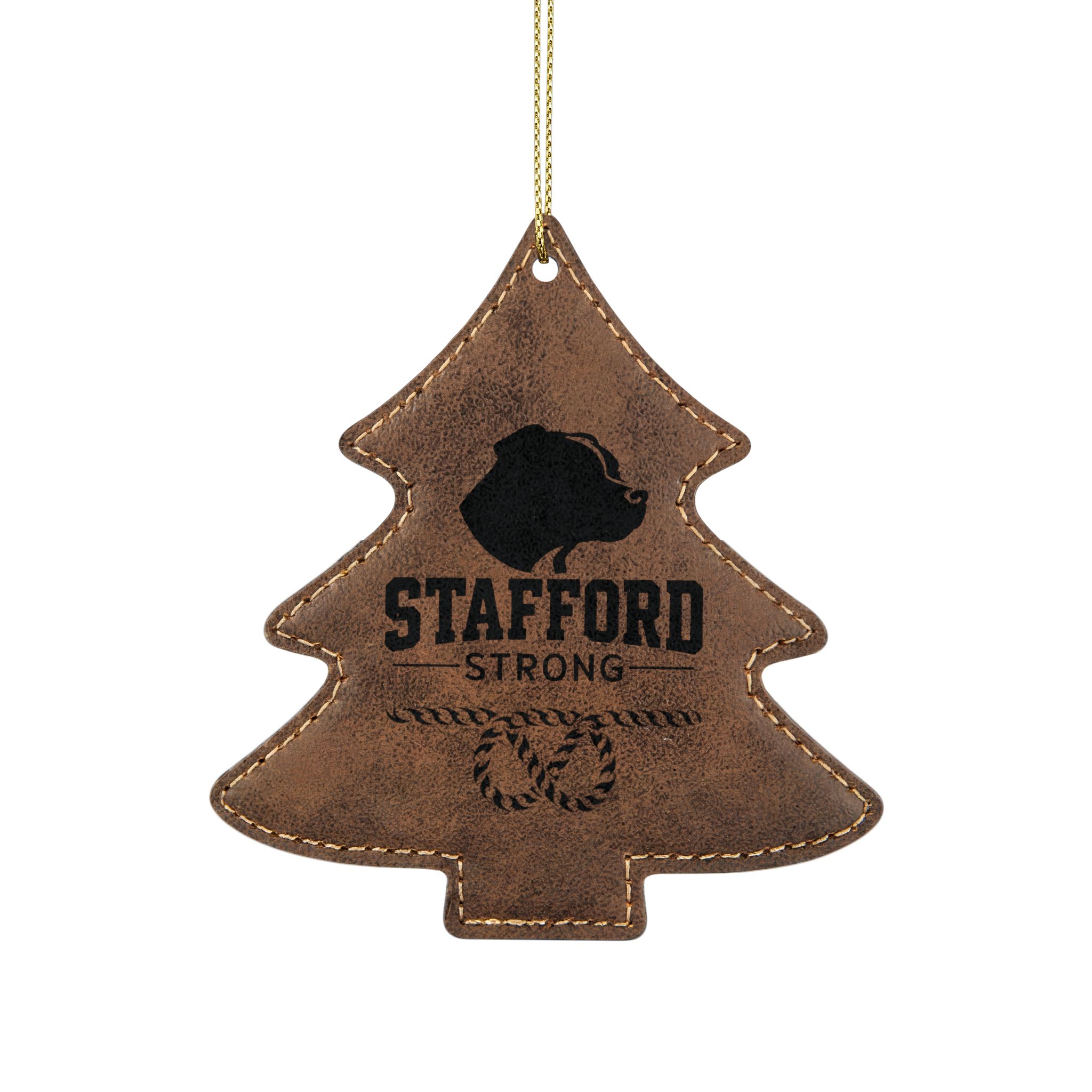 Stafford Strong Leatherette Ornament, 3 Shapes (Engraving) - Image 35