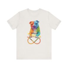 Colorful Stafford with knot Tee