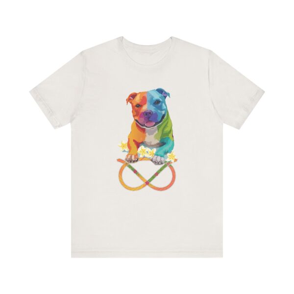 Colorful Stafford with knot Tee