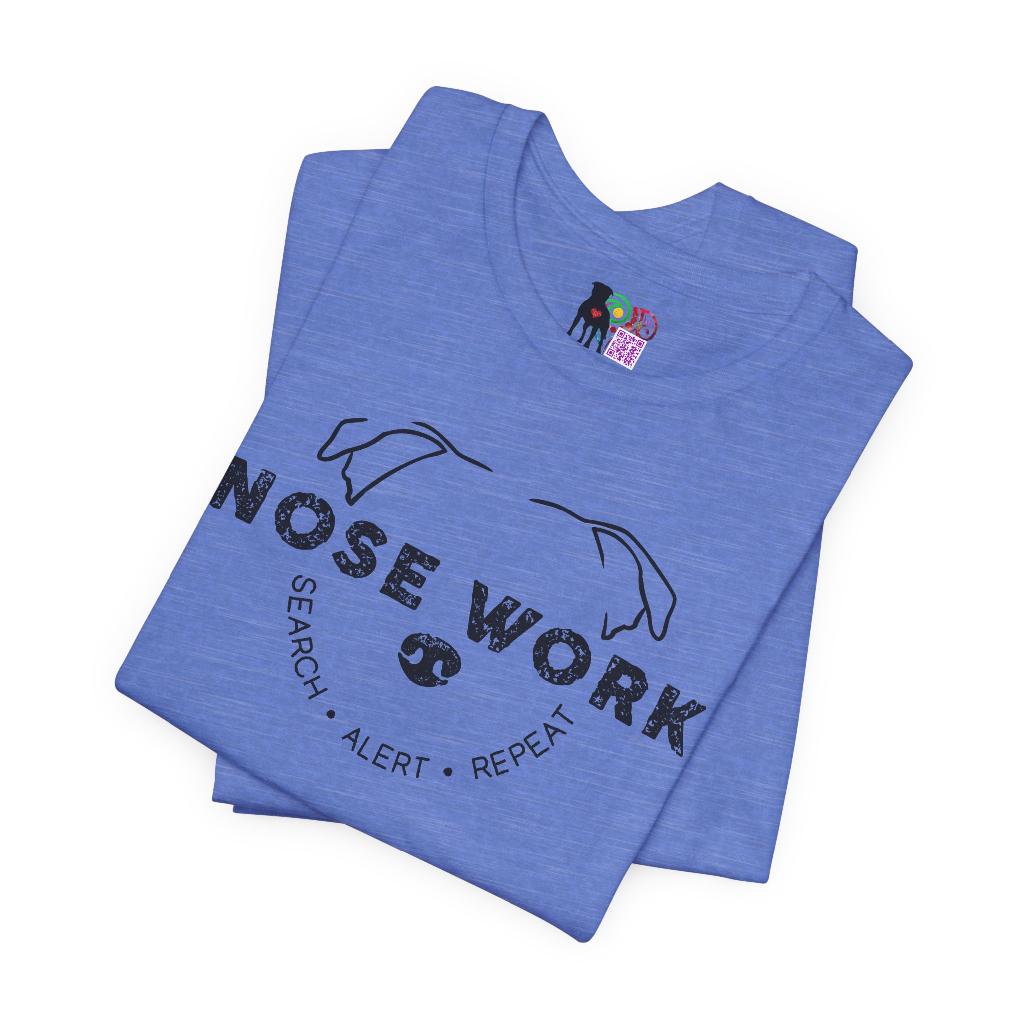 Stafford Nose Work Unisex Jersey Short Sleeve Tee - Image 15