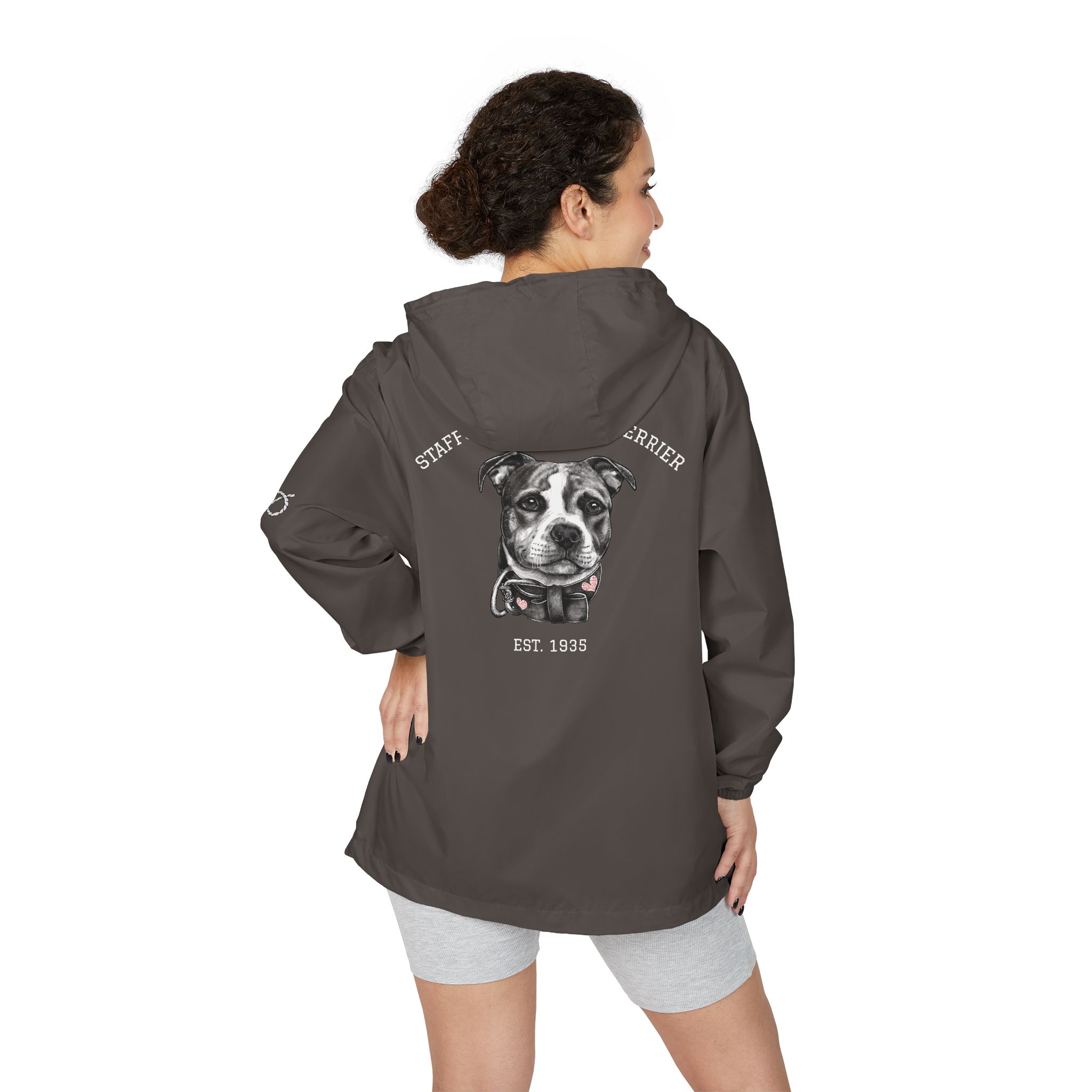 Stafford Crew Unisex Full-Zip Windbreaker Jacket - Image 6