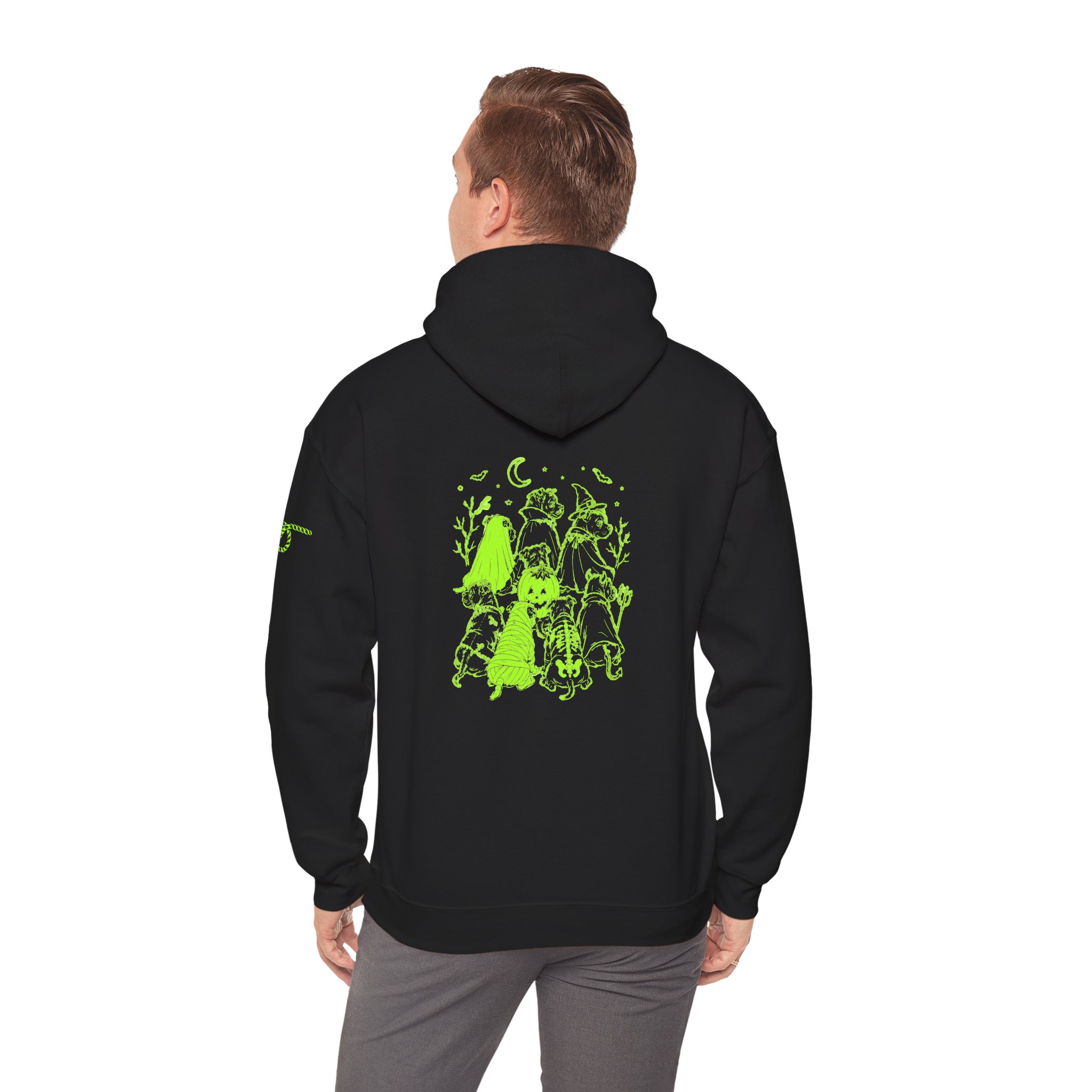 "A Little Wicked" Unisex Heavy Blend™ Hooded Sweatshirt - Image 6