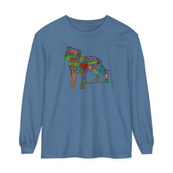 Colorful Stafford Garment-dyed Long Sleeve T-Shirt - Image 5