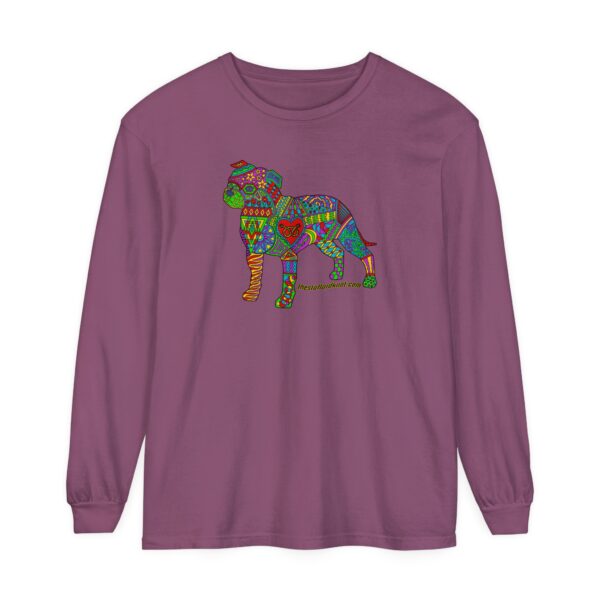 Colorful Stafford Garment-dyed Long Sleeve T-Shirt - Image 21