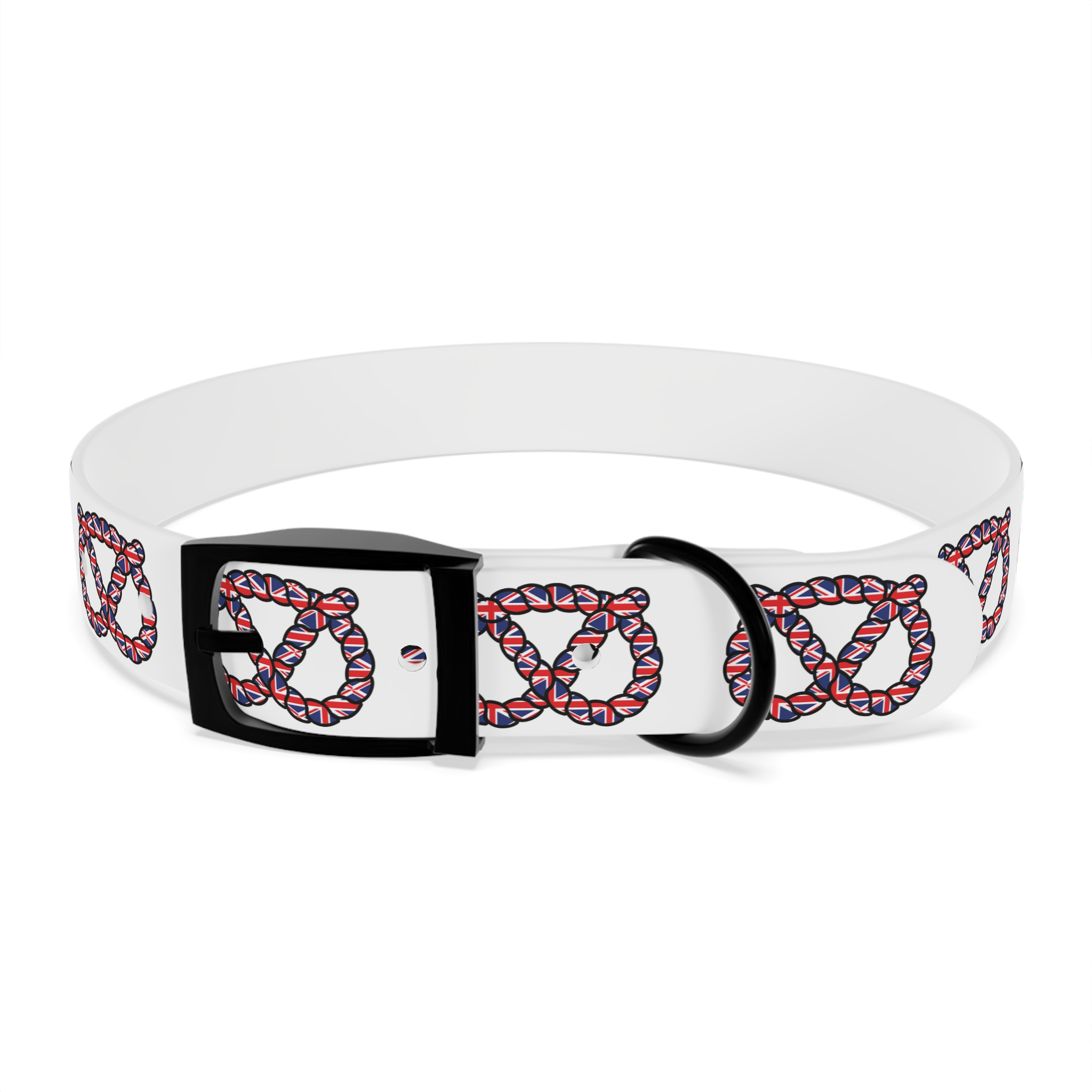 Stafford Knot Union Jack Dog Collar - Image 19