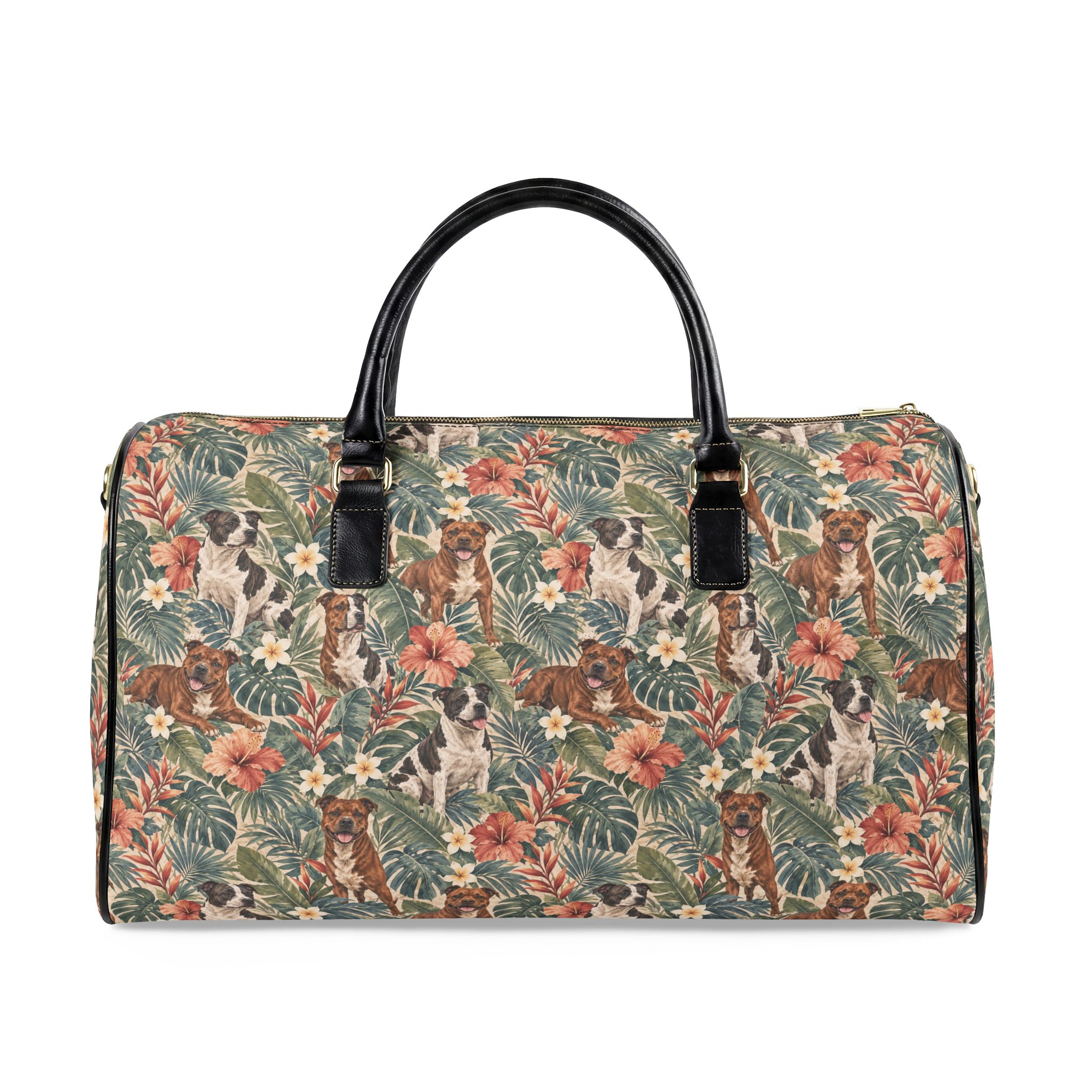 Faux Leather Travel Bag - Image 3