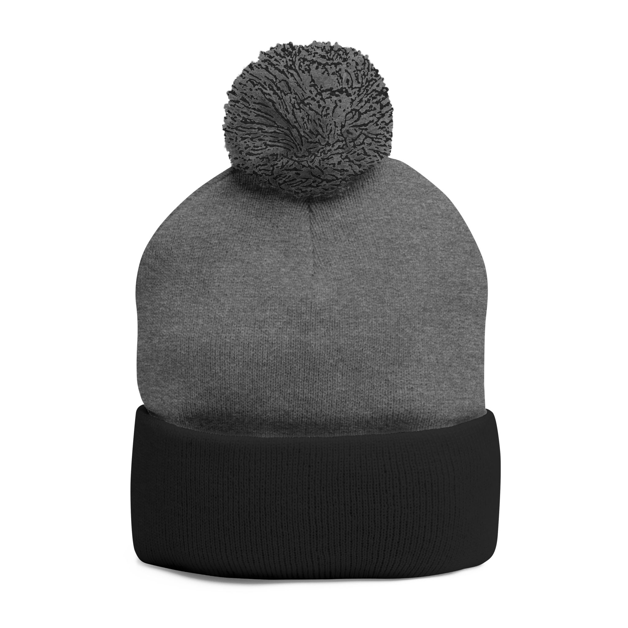 Pom-Pom Stafford Knot Knit Cap (Embroidery) - Image 18