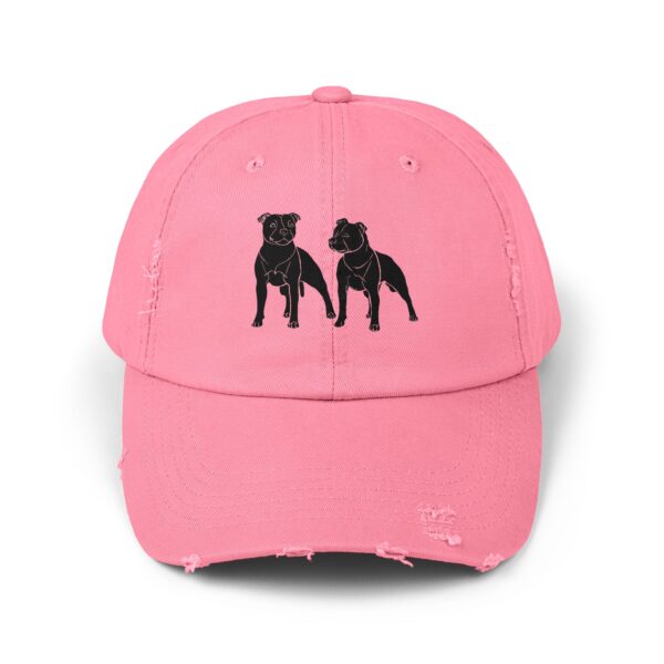 Stafford Minimalist Unisex Distressed Cap - Image 13