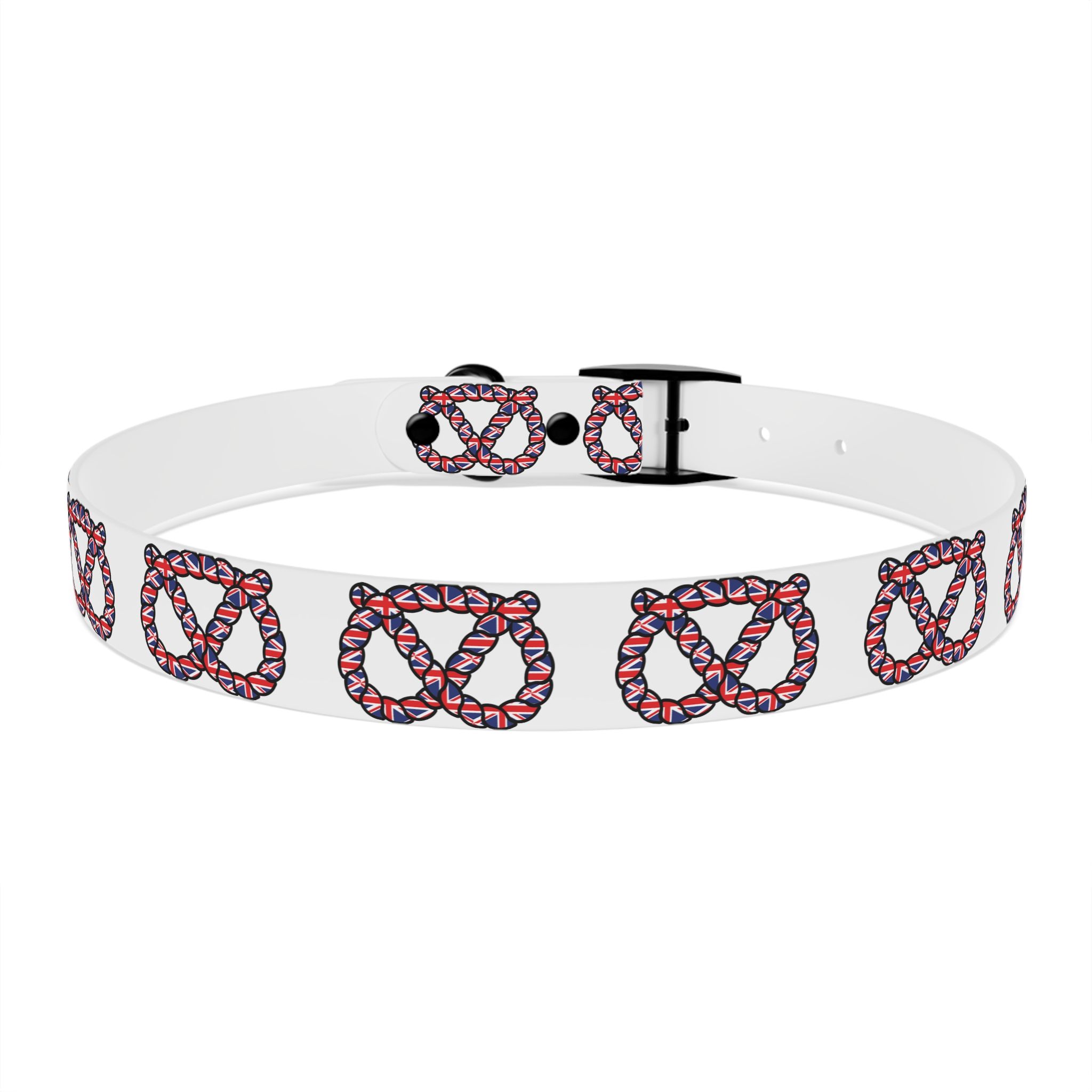 Stafford Knot Union Jack Dog Collar - Image 29
