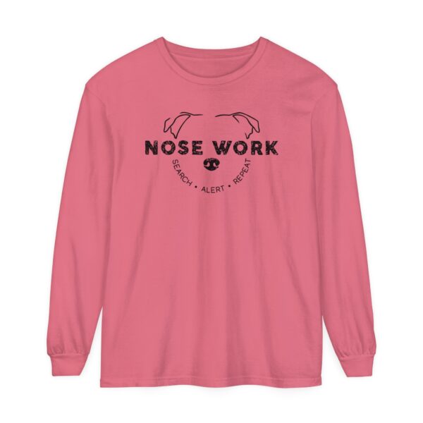 Stafford Nose Work Garment-dyed Long Sleeve T-Shirt - Image 17