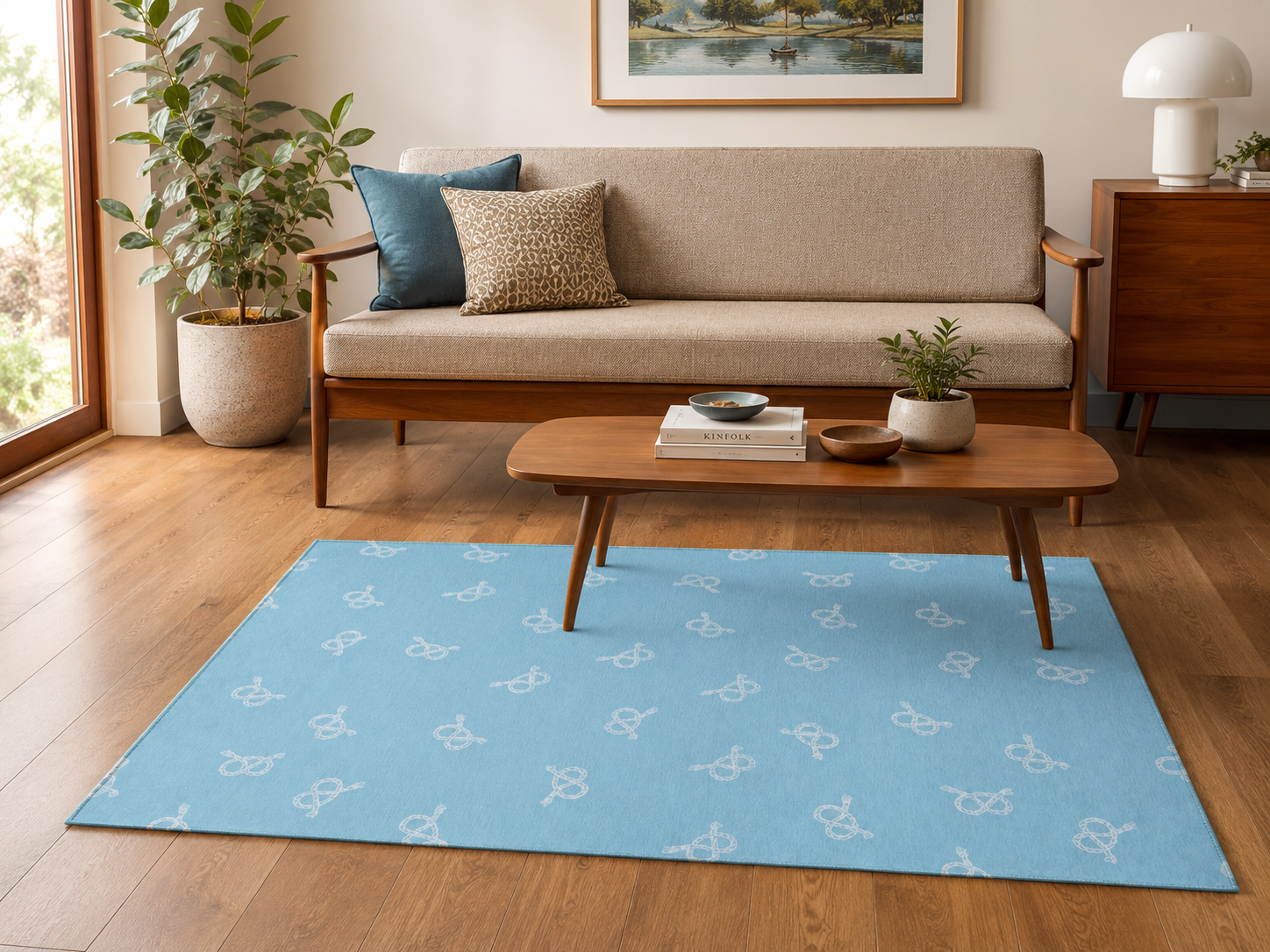 Stafford Knot Washable Rug