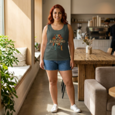 Stafford AF Muscle Tank — Retro Staffordshire Bull Terrier Tank Top