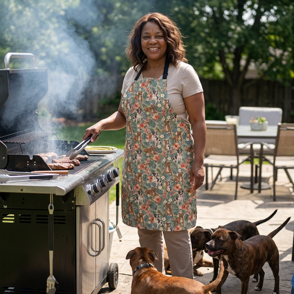 Tommy Bahama Inspired Stafford Design Apron with pockets